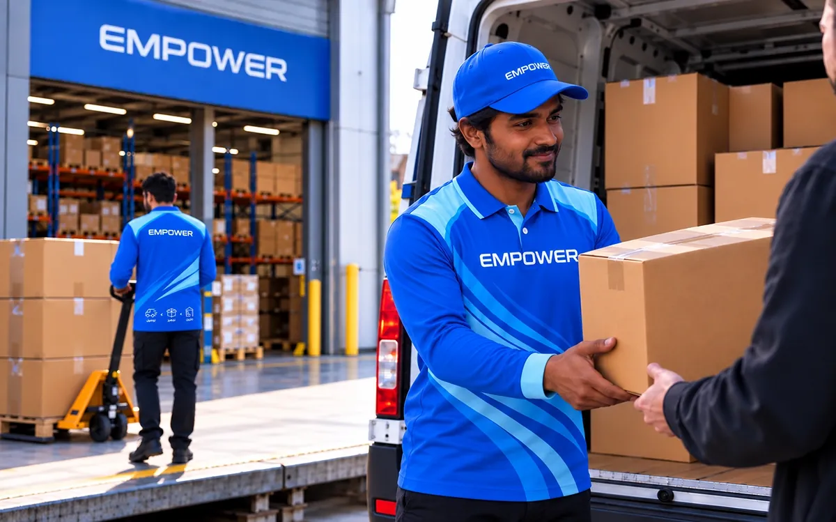شحن وتوصيل الطلبات من Empower
